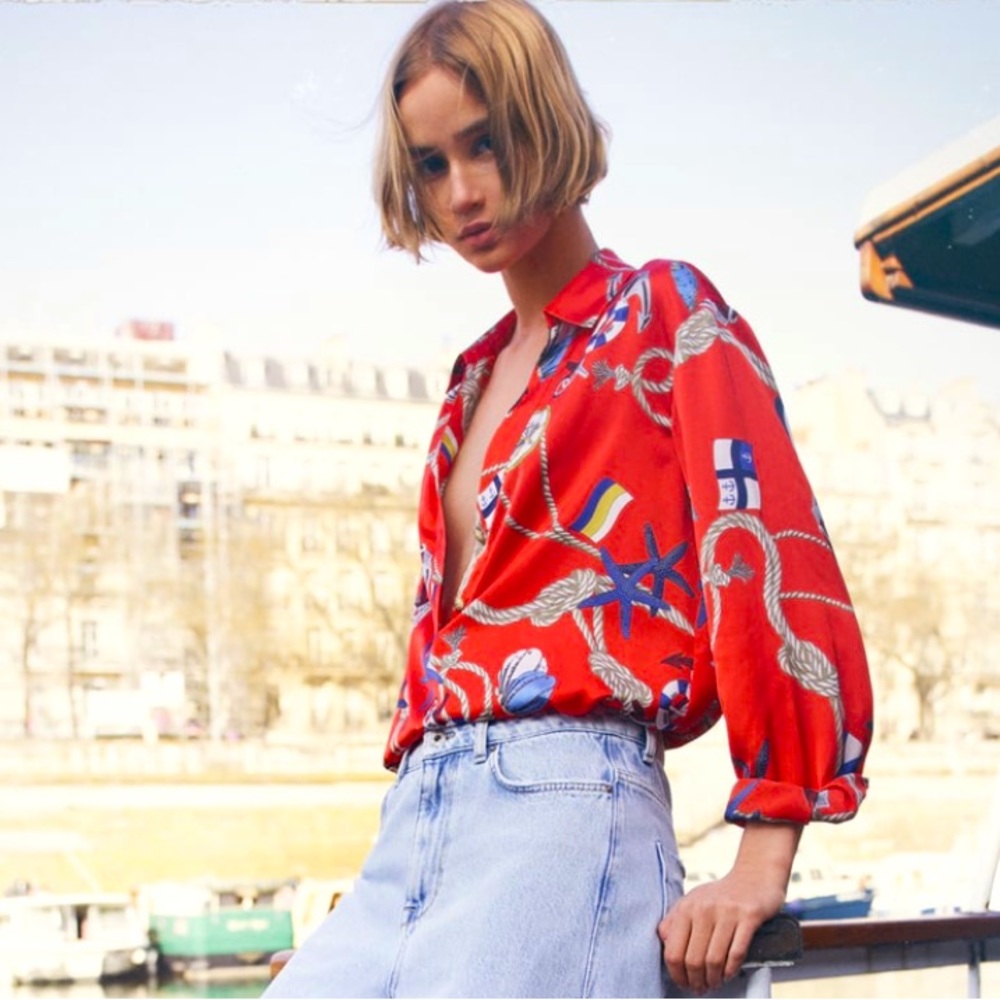 Zara blouse